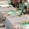 Trendables Plastic Plates for Party Fancy Plastic Dinner Plates For Guest 7.5 inch Dessert Plates & 10 Inch Thin Delicate Disposable Dinnerware Charger Plate Set